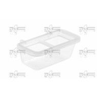 Art.125/G  plast. krmidlo malé s plast.  hakmi a plast.mriežkou